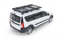 PT Group Багажник-корзина трехсекционная универсальная с основанием-решетка (ППК) 2100х1100мм под поперечины на крышу автомобиля от магазина ФаркопРос